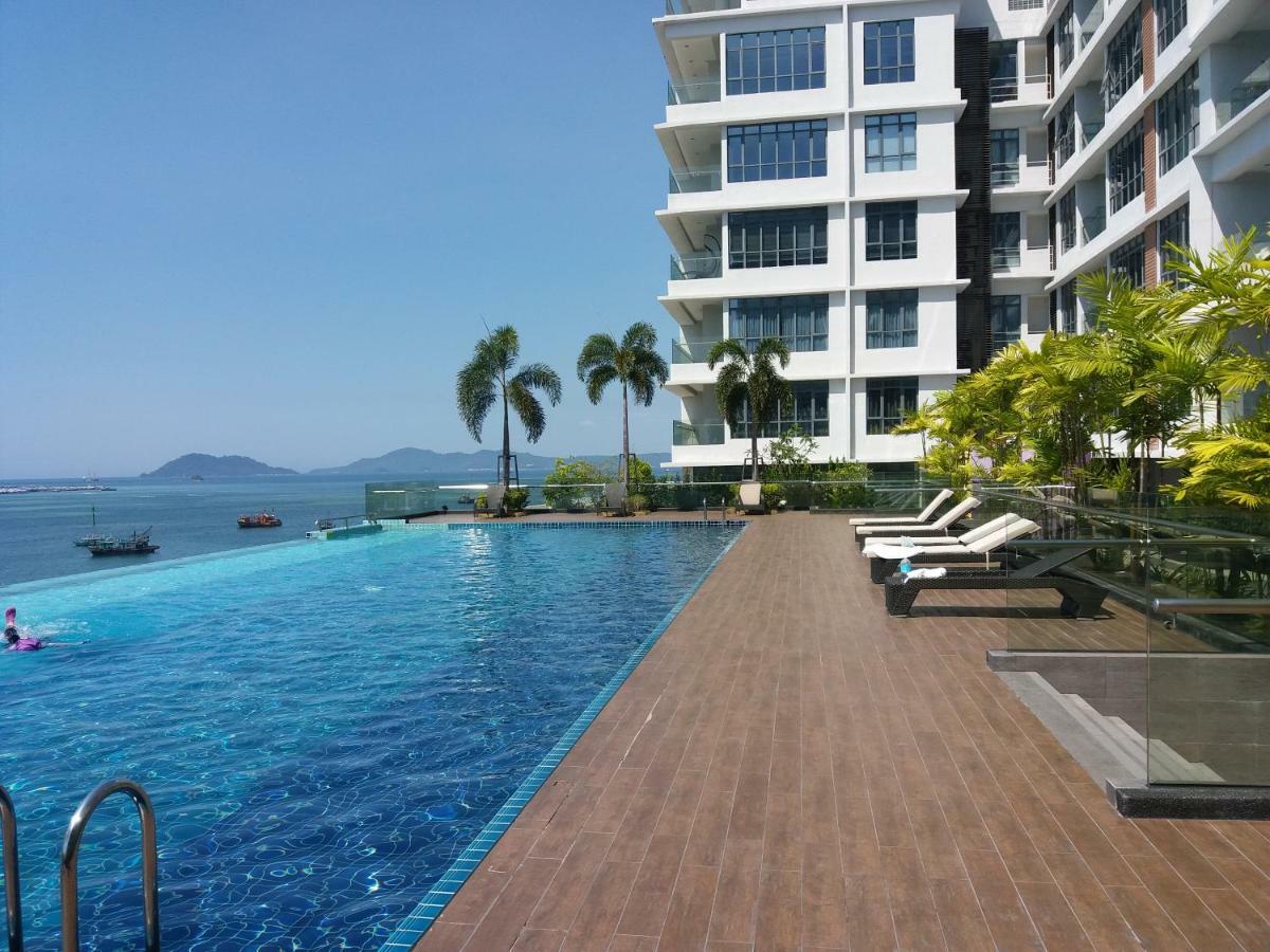 Elegant Living @ Pelagos Suites Oceanus Waterfront Kk Kota Kinabalu Extérieur photo